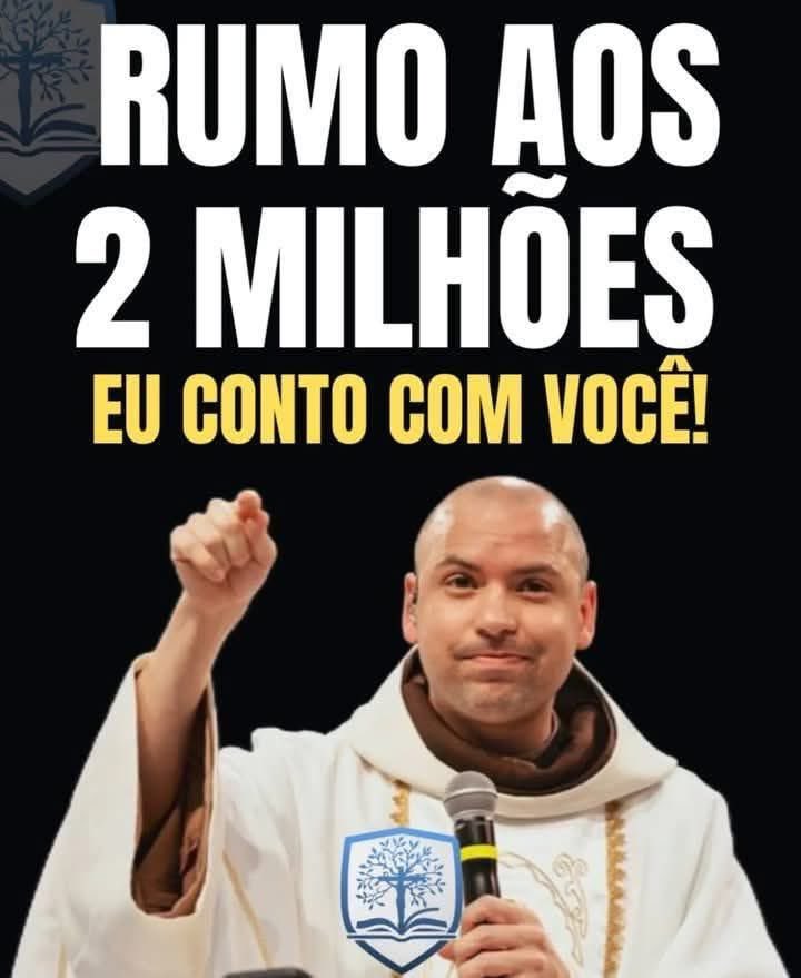 hobwasalam's tweet photo. @FreiGilsonCMES @X Força Frei Gilson… Bora apoiar o @FreiGilsonCMES 
Rumo aos 2 Milhões de pessoas na live. Pois as portas do inferno não irão prevalecer contra a Igreja do Cristo. O inferno está furioso. https://t.co/4fOkfA5XLx