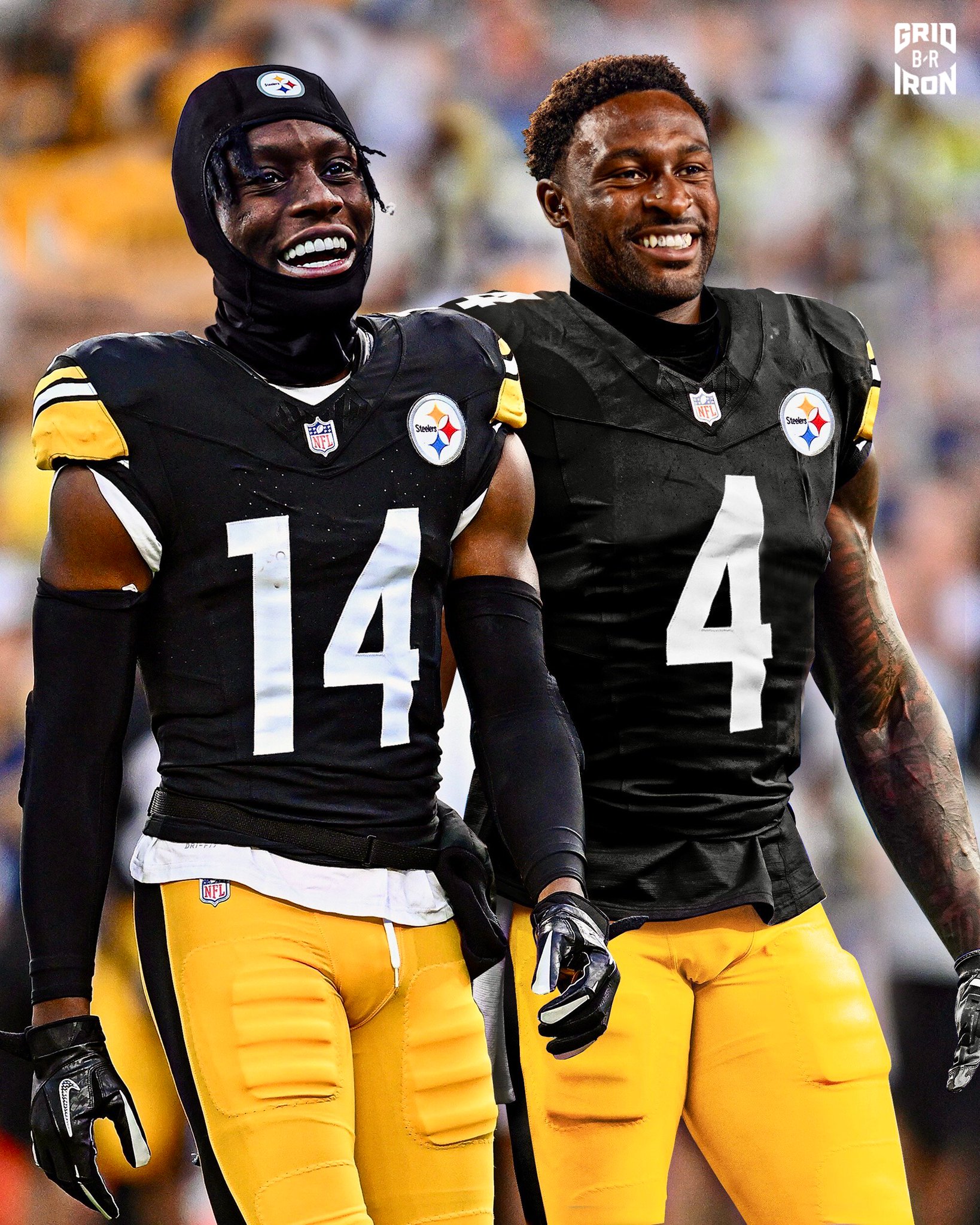 Breaking news: DK Metcalf, after training with George Pickens for a few weeks at the Steelers, made a worried comment: "I don't know who else on the team I can combine with to create a perfect offense other than him..." vannguyen