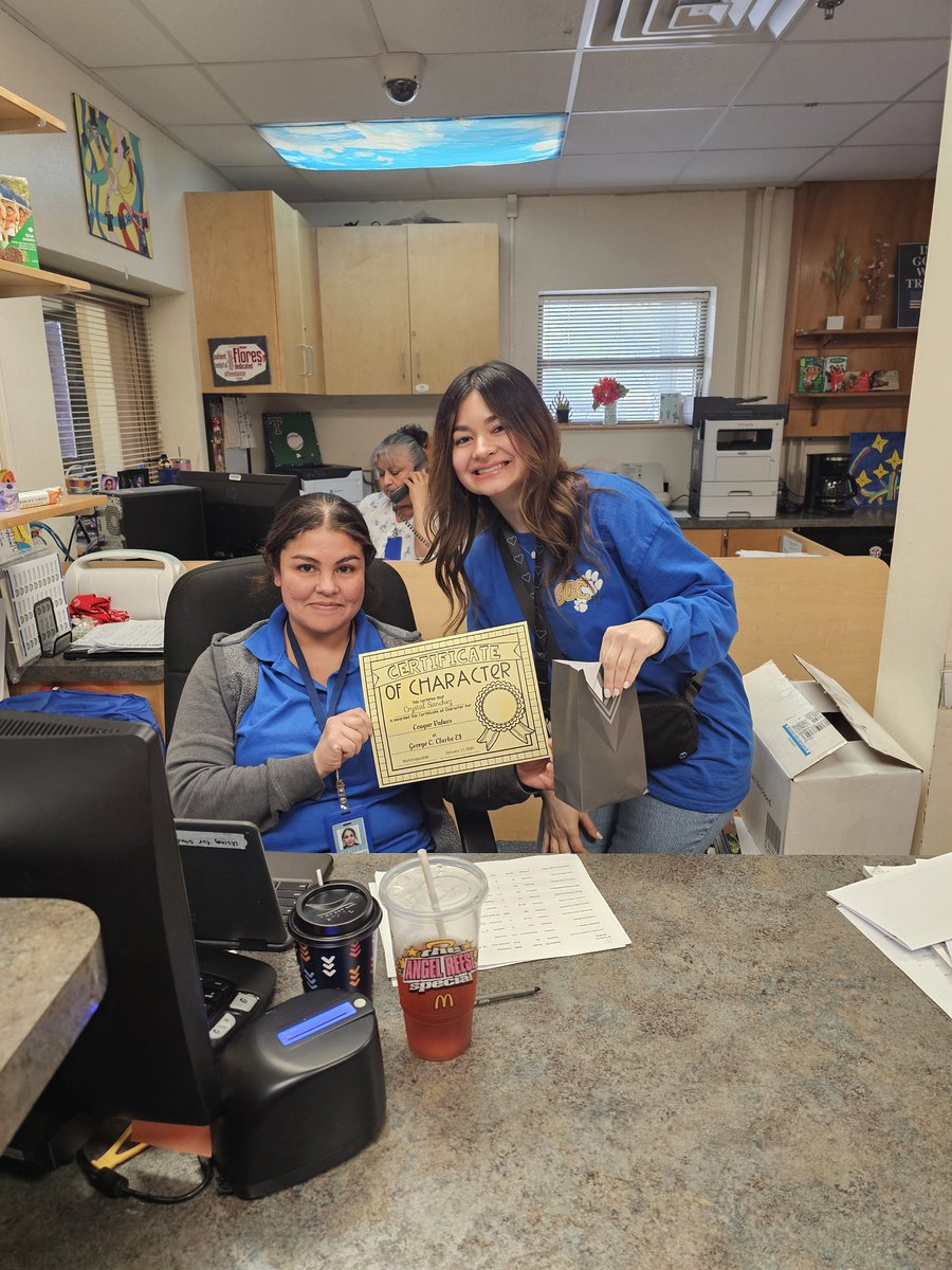 George C. Clarke Elementary School (@gclarkefwisd) on Twitter photo Our staff has Cougar Character ππ Thank you for all you do for our GCC students! Nuestro personal tiene carΓ‘cter de Cougar ππ Β‘Gracias por todo lo que hacen por nuestros estudiantes de GCC! <a href="/todd_koppes/">Todd Koppes</a> <a href="/FouseBrenda/">Brenda Fouse</a> <a href="/LeslieEspinal4/">Leslie Espinal</a> Our staff has Cougar Character ππ Thank you for all you do for our GCC students! Nuestro personal tiene carΓ‘cter de Cougar ππ Β‘Gracias por todo lo que hacen por nuestros estudiantes de GCC! <a href="/todd_koppes/">Todd Koppes</a> <a href="/FouseBrenda/">Brenda Fouse</a> <a href="/LeslieEspinal4/">Leslie Espinal</a>