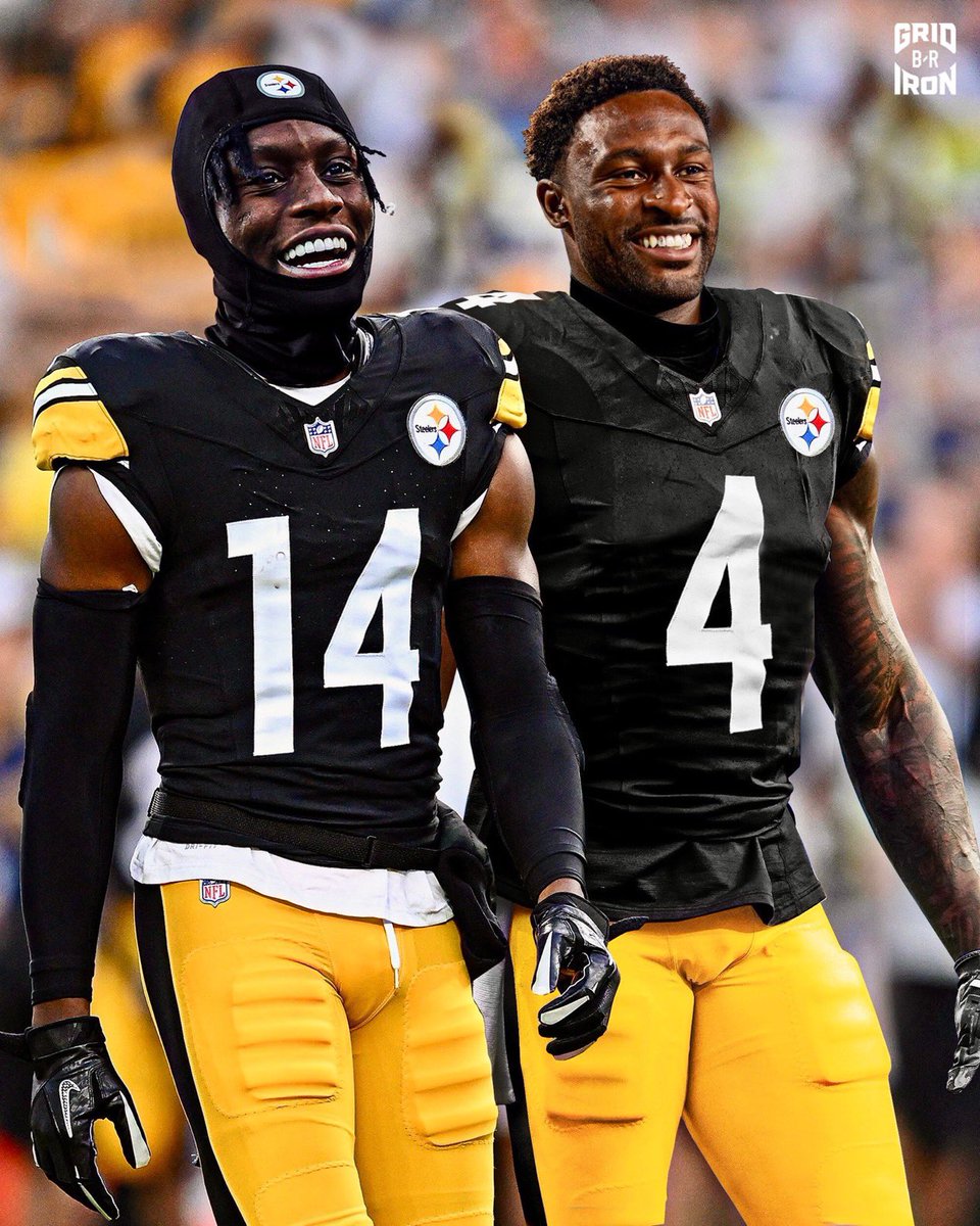Meet the scariest WR duo in all of football…..

DK x GP 

🤯🤯🤯🤯🤯🤯🤯

#NFL #Steelers