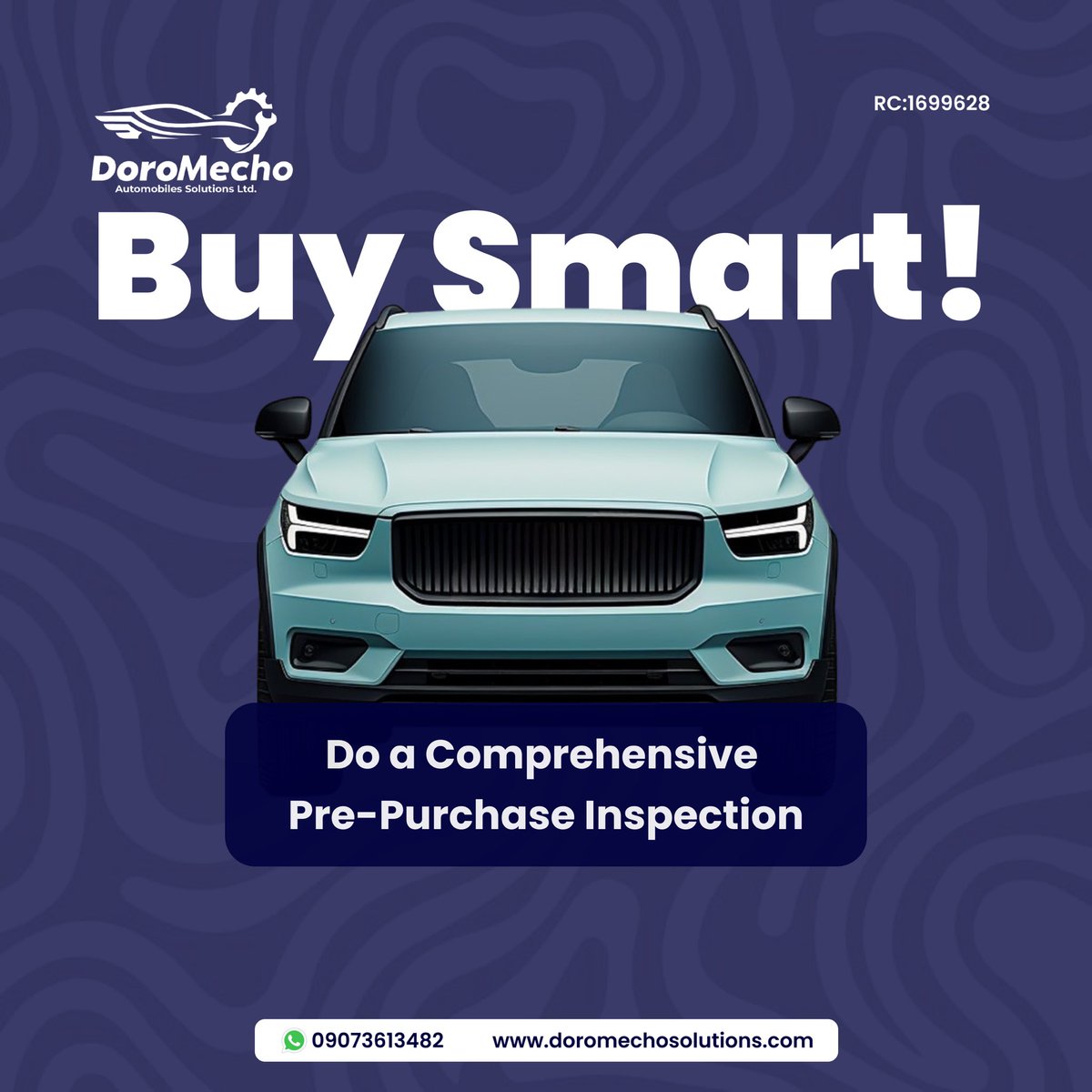 Please ensure you get a TRUSTED and REPUTABLE vendor, technician or Mechanic who knows well about cars to help you with pre-purchase inspections before you buy any car, try and get someone who cannot be easily compromised, the rate at which people spend their hard earned money on