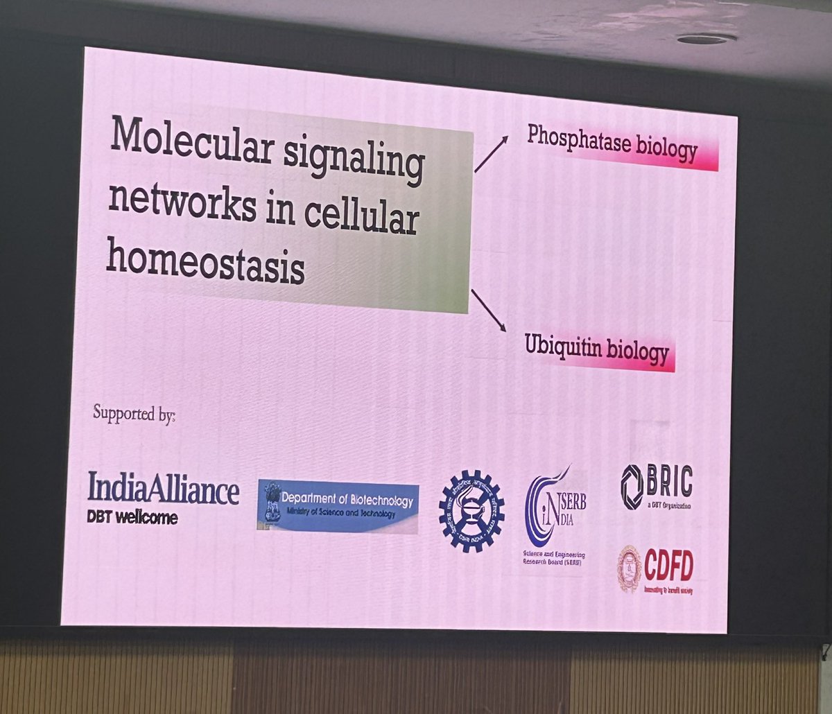 Shweta Tyagi (@shwetatyagicdfd) on Twitter photo CDFD Annual talks under way! Looking forward to two days of exciting science and stimulating discussions…
@DBT_CDFD <a href="/yathishJachar/">Yathish Achar</a> CDFD Annual talks under way! Looking forward to two days of exciting science and stimulating discussions…
@DBT_CDFD <a href="/yathishJachar/">Yathish Achar</a>