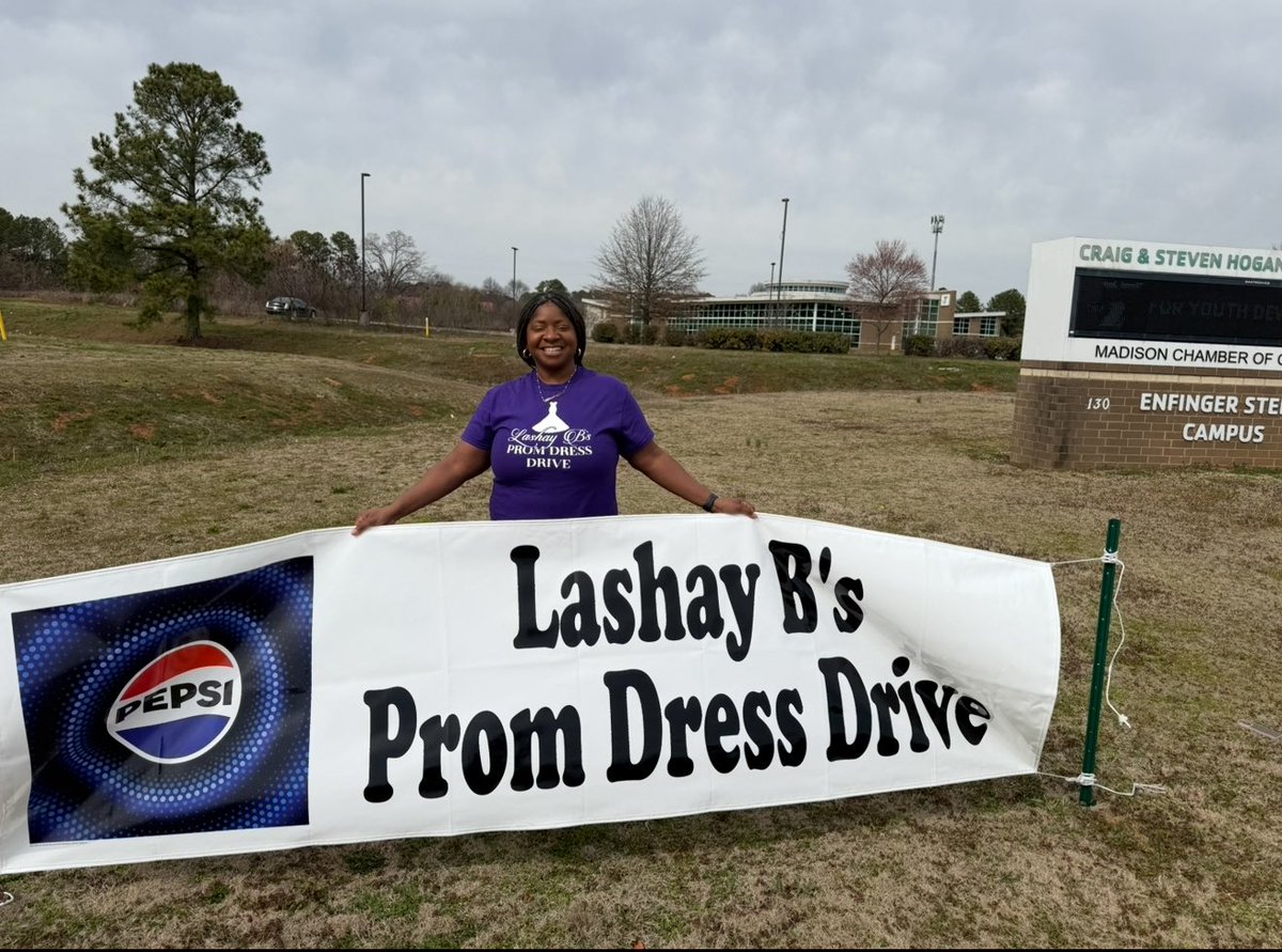This year’s prom dress drive was so amazing and much different, to my surprise. But I wouldn’t change a thing! 💜👗