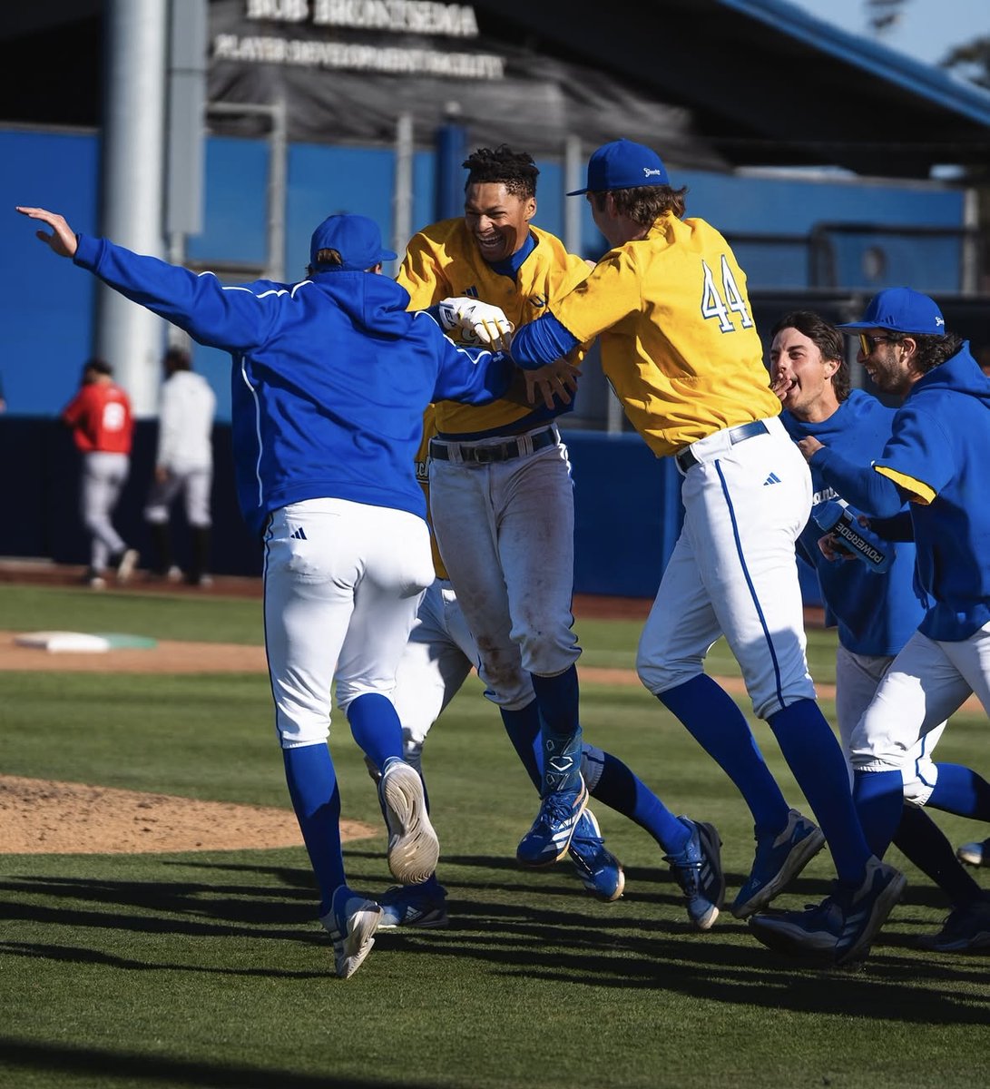 Dudes of D1 Baseball (@dudes_of_d1) on Twitter photo WOW! What a moment for <a href="/UCSB_Baseball/">UC Santa Barbara Baseball</a> Letrey McCollum. Not just a walk off MONSTOR 💣, but one that finished the first cycle for the Gaucho's since 1997! WOW! What a moment for <a href="/UCSB_Baseball/">UC Santa Barbara Baseball</a> Letrey McCollum. Not just a walk off MONSTOR 💣, but one that finished the first cycle for the Gaucho's since 1997!