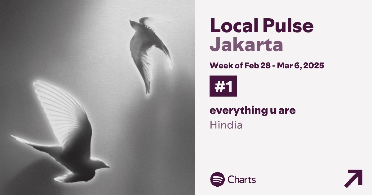TEAMHlNDIA's tweet photo. 'Hindia can't sing!'

Spotify: Well https://t.co/mBwsftFZ2v