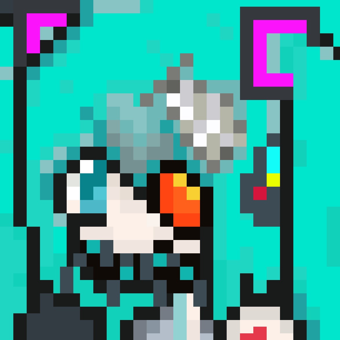 Yokkishai's tweet image. My Miku NGO Icons 💙 #MikuDay