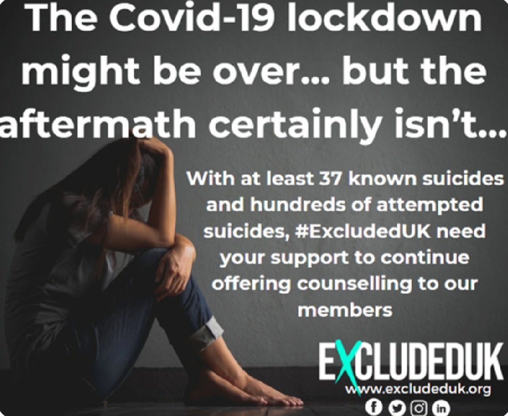 ExcludedFighter's tweet image. .#CovidReflectionDay was very challenging for our @ExcludedUK members after seeing their lives ruined, and today they prayed that they would not be forgotten again, but no MP or the MSM said a thing about this injustice and it is a disgrace 

@RobbieRinder
x.com/JDevs/status/1…