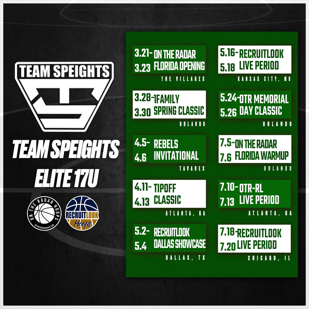 I’m very excited to be a part of <a href="/TMS20252028/">Team Speights Elite 2025-2028</a> Elite 17U &amp; to run with these incredible ballers. College hoop recruiters here is our schedule come see us. <a href="/CoachHamp2026/">Coach Braxton Hampton TMS</a> <a href="/DbDarius/">Darius Banks</a> <a href="/DionPatterson0/">Dion Patterson</a>