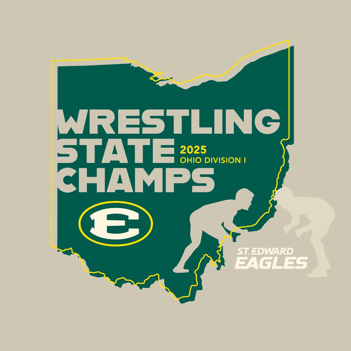 sehsathletics's tweet image. #48! Congrats to @_stedswrestling for winning the OHSAA Div. I Individual Team State Championship!!

Outstanding Year Long Effort from the Student Athletes in the Program, &amp;amp; Coaching Staff Led by @johnheff. His 6th Individual Team, &amp;amp; 13th Overall State Title.

#EdsUp🦅🏆🏆