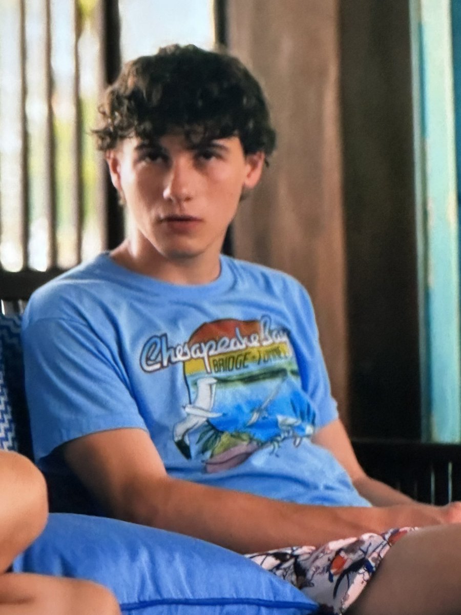 Sick local shirt on White Lotus tonight