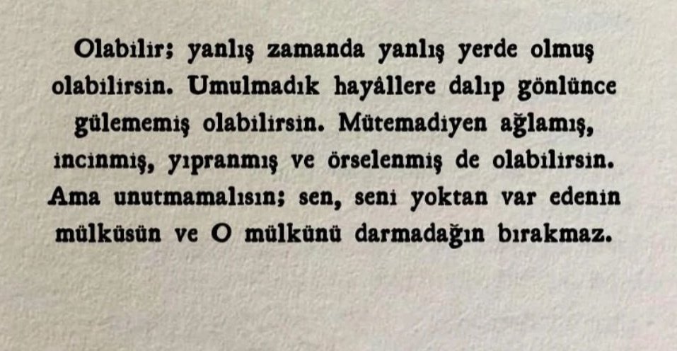 En güzel teseli. 
 Toparla beni Rabbim 💐🤍