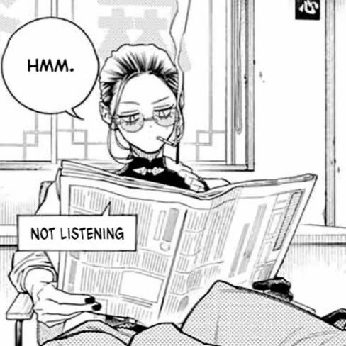 feasticide's tweet image. she’s reading the newspaper… see if you can grab her attention.