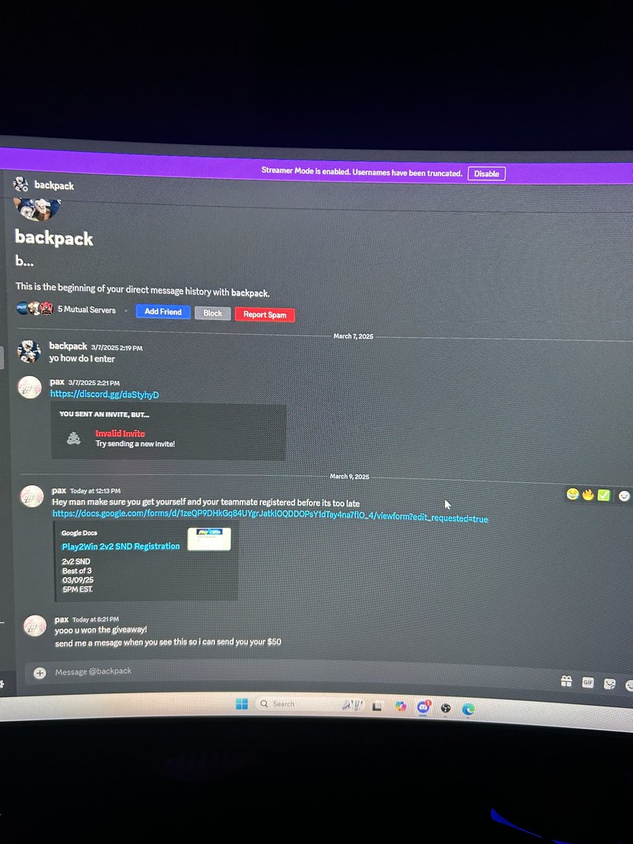 Yes we also did the Giveaway, Congrats to Backpack🥳🔥 still waiting on him to get back to us so we can pay him out 🤑