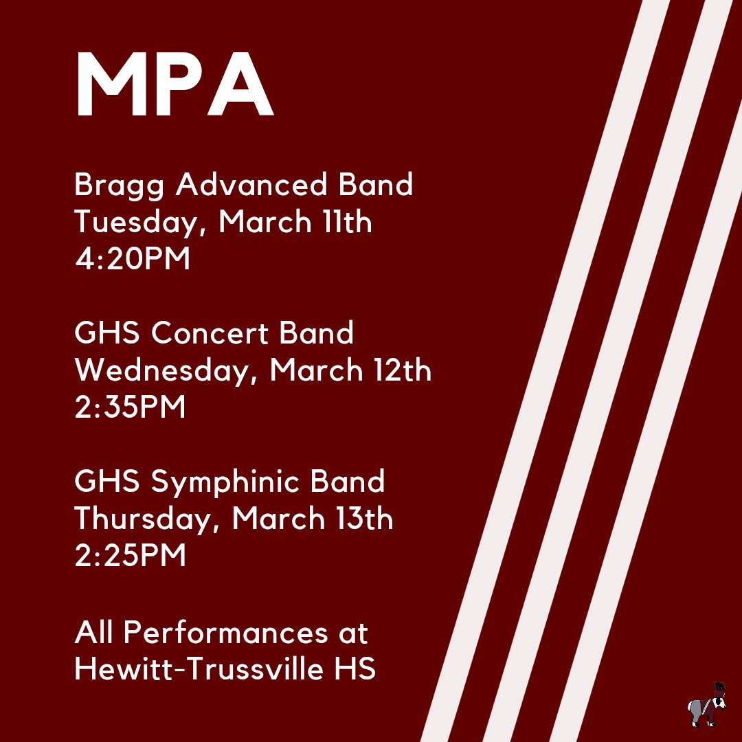 Gardendale Band tweet media