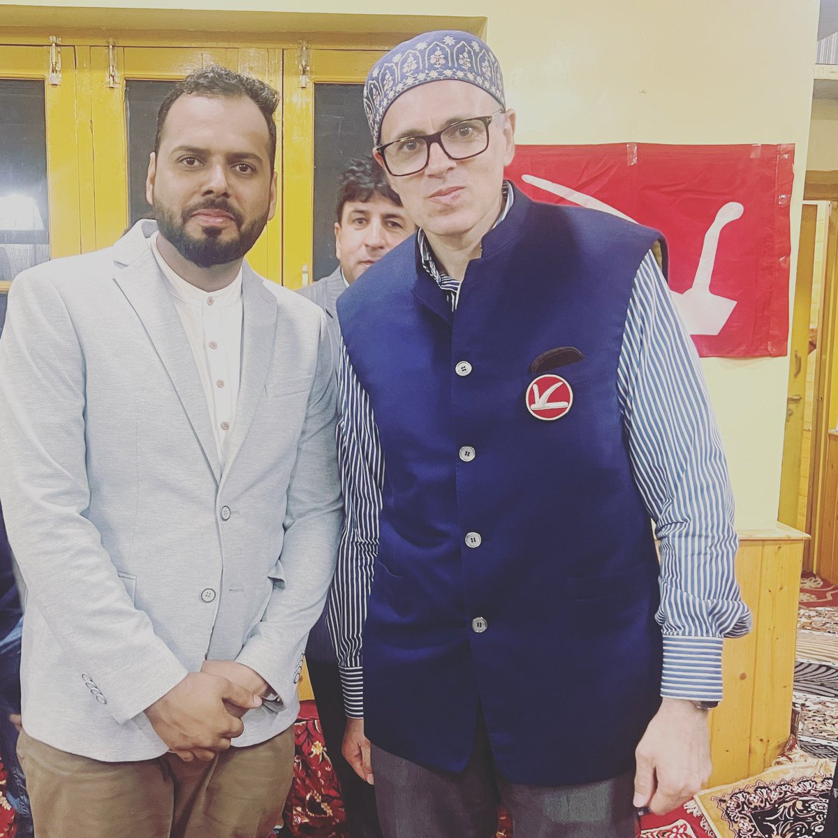 Hameed Choudhary JKNC (@meedchoudhary) on Twitter photo A wish for you on your birthday, whatever you ask may you receive, whatever you seek may you find, whatever you wish may it be fulfilled on your birthday and always. Happy birthday BOSS 🎂🎉.
<a href="/OmarAbdullah/">Omar Abdullah</a> A wish for you on your birthday, whatever you ask may you receive, whatever you seek may you find, whatever you wish may it be fulfilled on your birthday and always. Happy birthday BOSS 🎂🎉.
<a href="/OmarAbdullah/">Omar Abdullah</a>