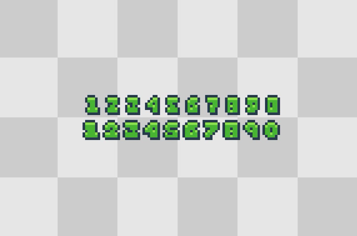 Blocky #pixelart numbers!

Top or bottom, which looks better 🤔