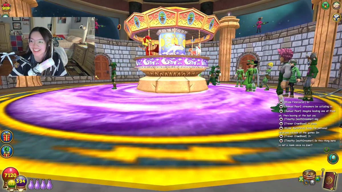 Michelle (@myshxllo) on Twitter photo S/O to <a href="/Tntosion/">Tntosion on Twitch</a> for hosting squid games on #Wizard101 Got eliminated game 3 but it was fun! S/O to <a href="/Tntosion/">Tntosion on Twitch</a> for hosting squid games on #Wizard101 Got eliminated game 3 but it was fun!