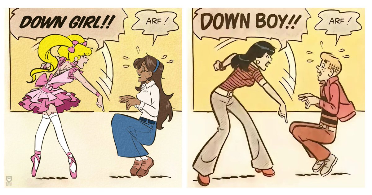 I had to do my own version with my favorite ship...  DOWN GIRL!! 😤