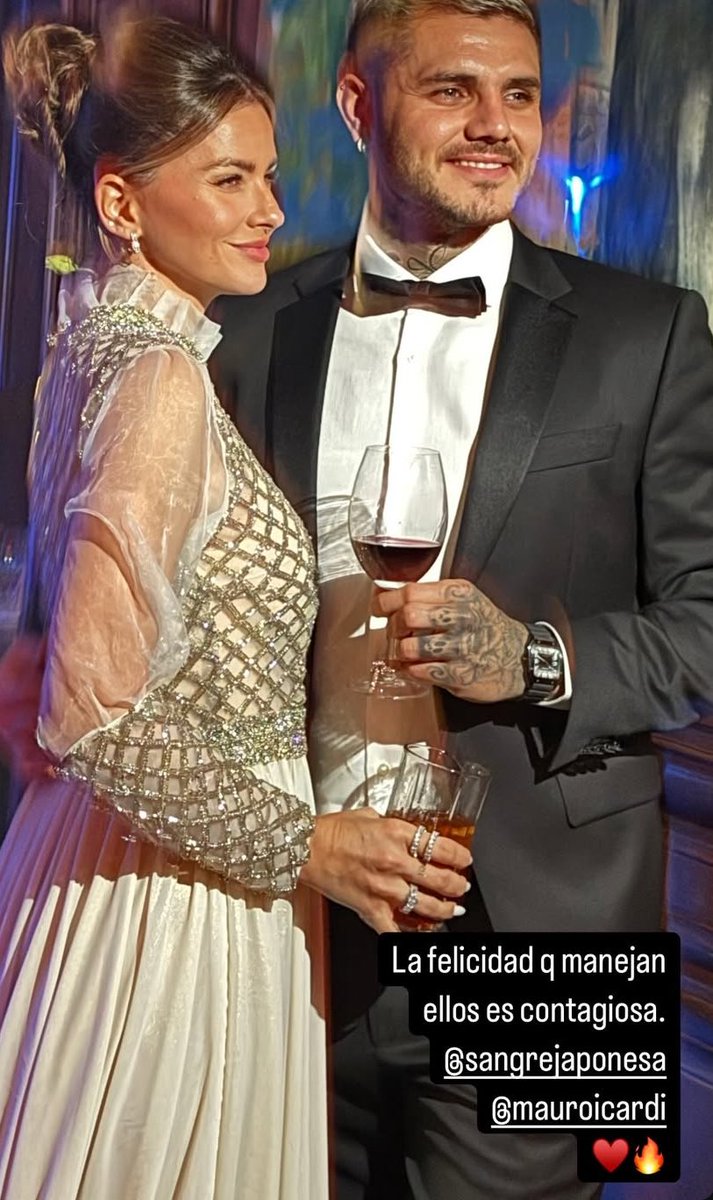 Elegancia pura ❤️‍🔥❤️‍🔥❤️‍🔥❤️‍🔥 
#chinasuarez #MauroIcardi #FelizCumpleChina