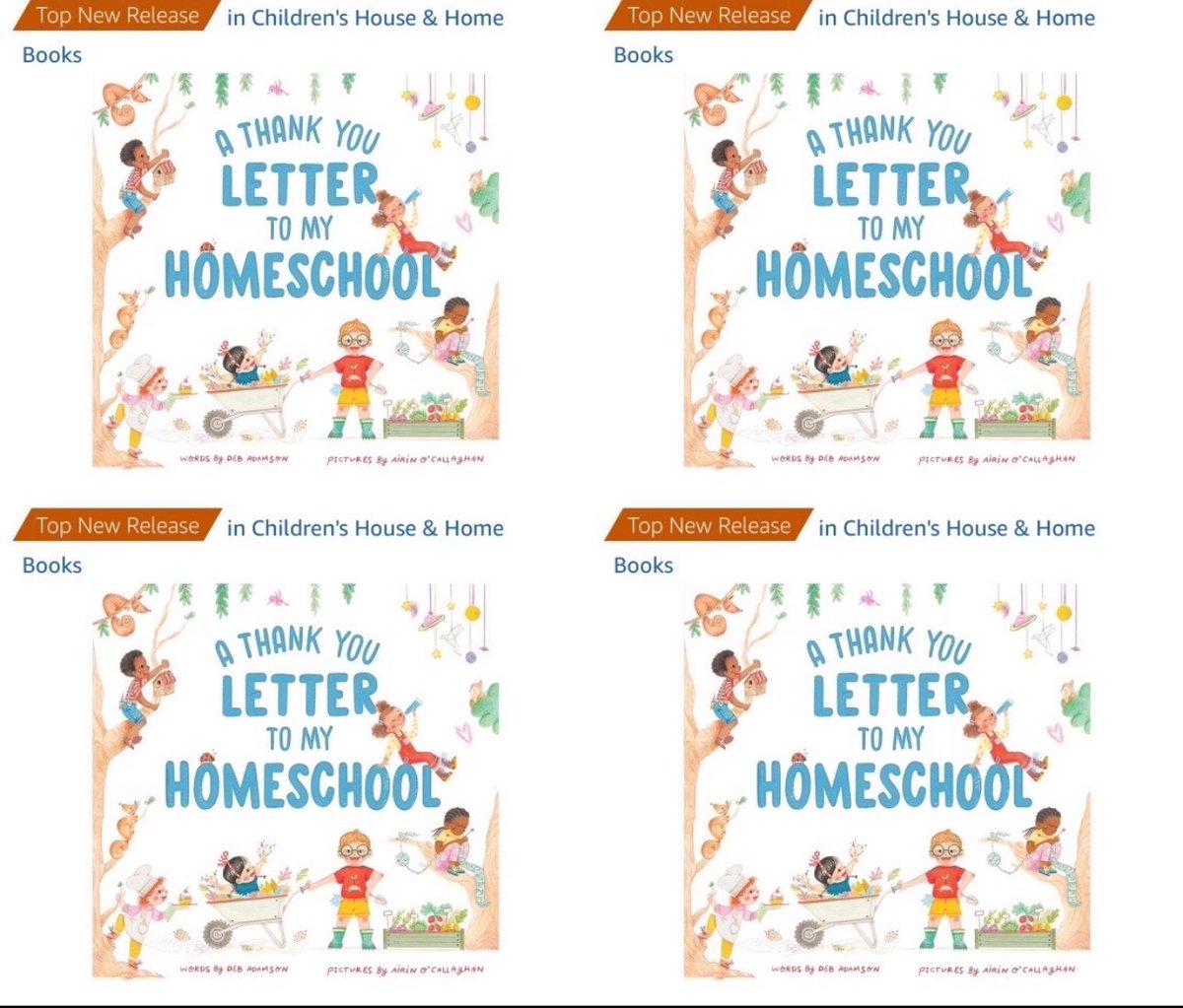 The continuing orange Amazon banners are really making my day! 🥹🧡🧡🧡Thanks so much for the PREORDERS. Keep em’ coming. The book releases April 1st with <a href="/SourcebooksKids/">Sourcebooks Kids</a> #homeschool #kidsbooks #AuthorsOfTwitter