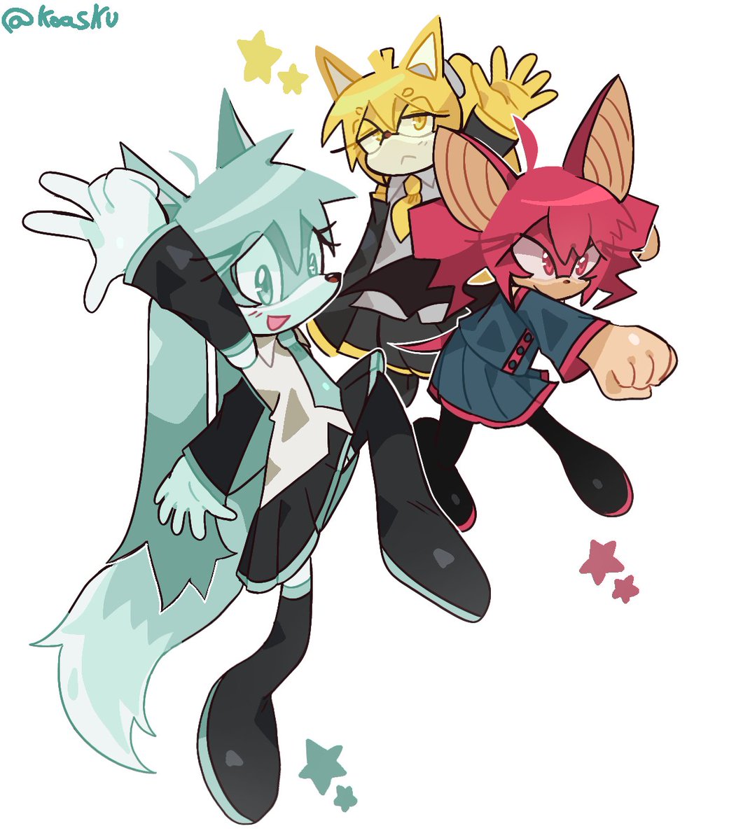 koafreedraw's tweet photo. miku heroes https://t.co/ESHox29Qu7