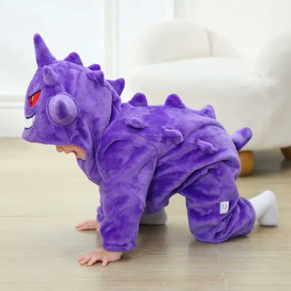 PokemonStoree's tweet photo. 💜 Baby Gengar Onesie 💜 https://t.co/aGJ6zvXrXB