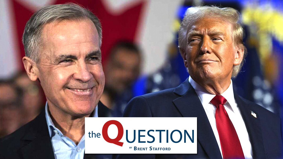 brentstafford's tweet image. theQ | Trump’s Tariffs Help the Globalists | Carney Wins, Canada Loses | Could Trump’s Tariffs Ruin Canada?
theQuestion: Could Trump’s Tariffs Ruin Canada?
Donald Trump’s tariff war on Canada is madness—his reckless 25% tariffs are an act of economic self-harm that will hurt…