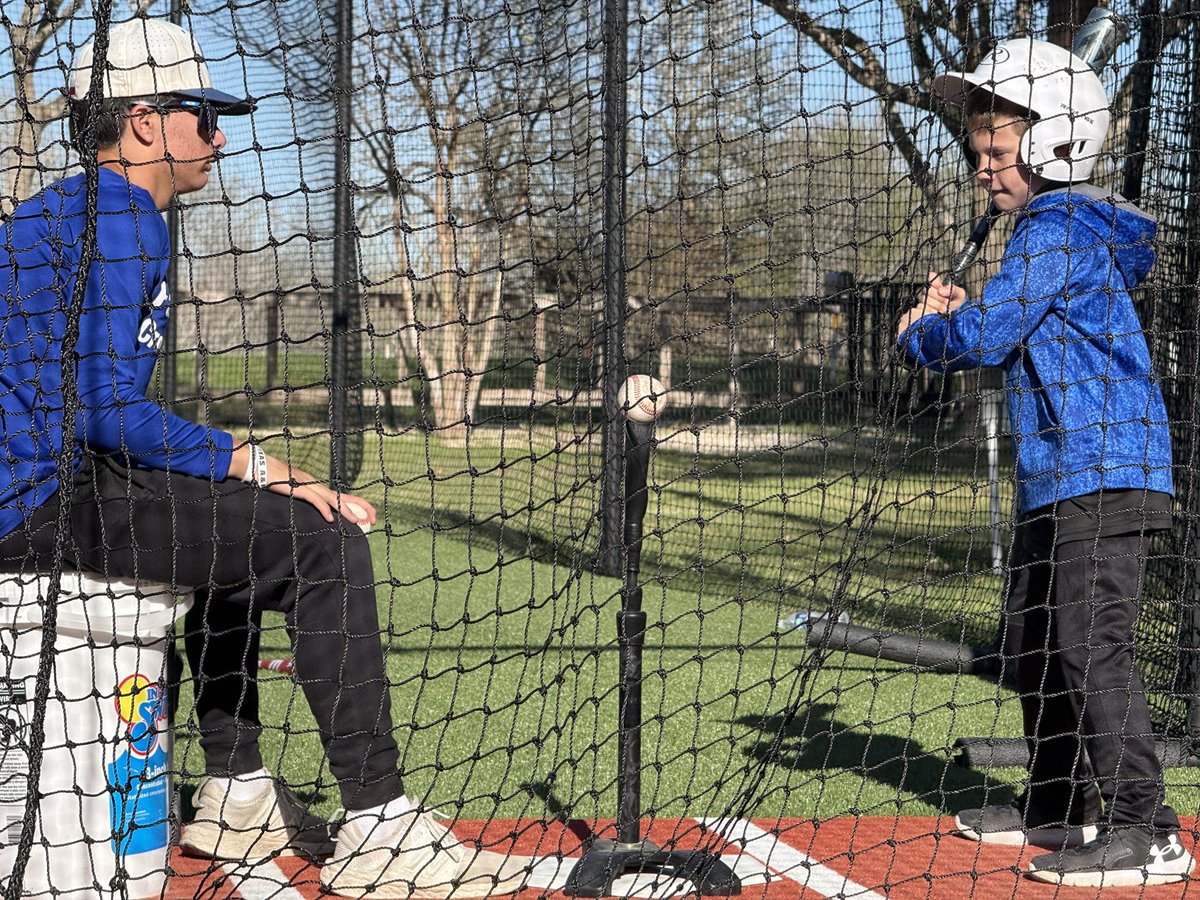 Starting to love this coaching thing #baseball #lessons #WhenIGrowUp