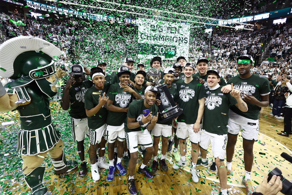 2025 Big Ten Regular Season Champs! #SpartanFamily
