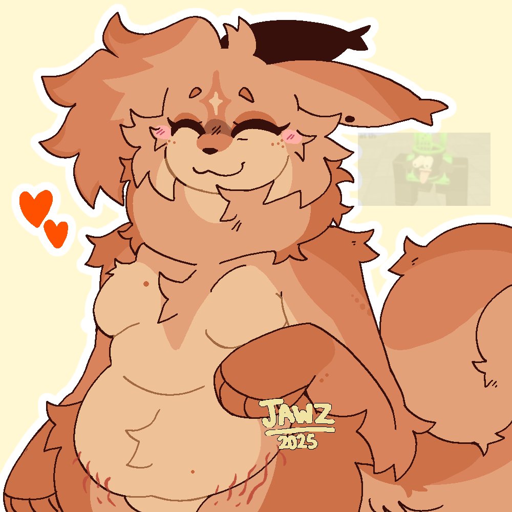 ChemicalJawz's tweet image. Gourmand Rainworl but he&apos;s anthro ❤️
#rainworlddownpour