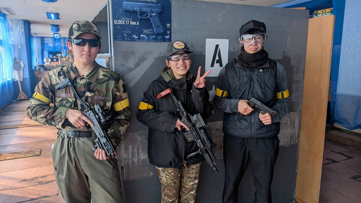 MIT_Airsoft's tweet photo. 昨日は部員3人で森さんの山猫会ユニット貸切戦に行ってきました〜!!!
春休み中盤だと帰省組も多くて、少人数での参加でしたがとっても楽しめましたね!
主催の森さん、そして他の参加者の方、ありがとうございました☺🙏
#MITAirsoft
#春から室工
#室工大サバゲーサークル https://t.co/P8DtBZkPW2