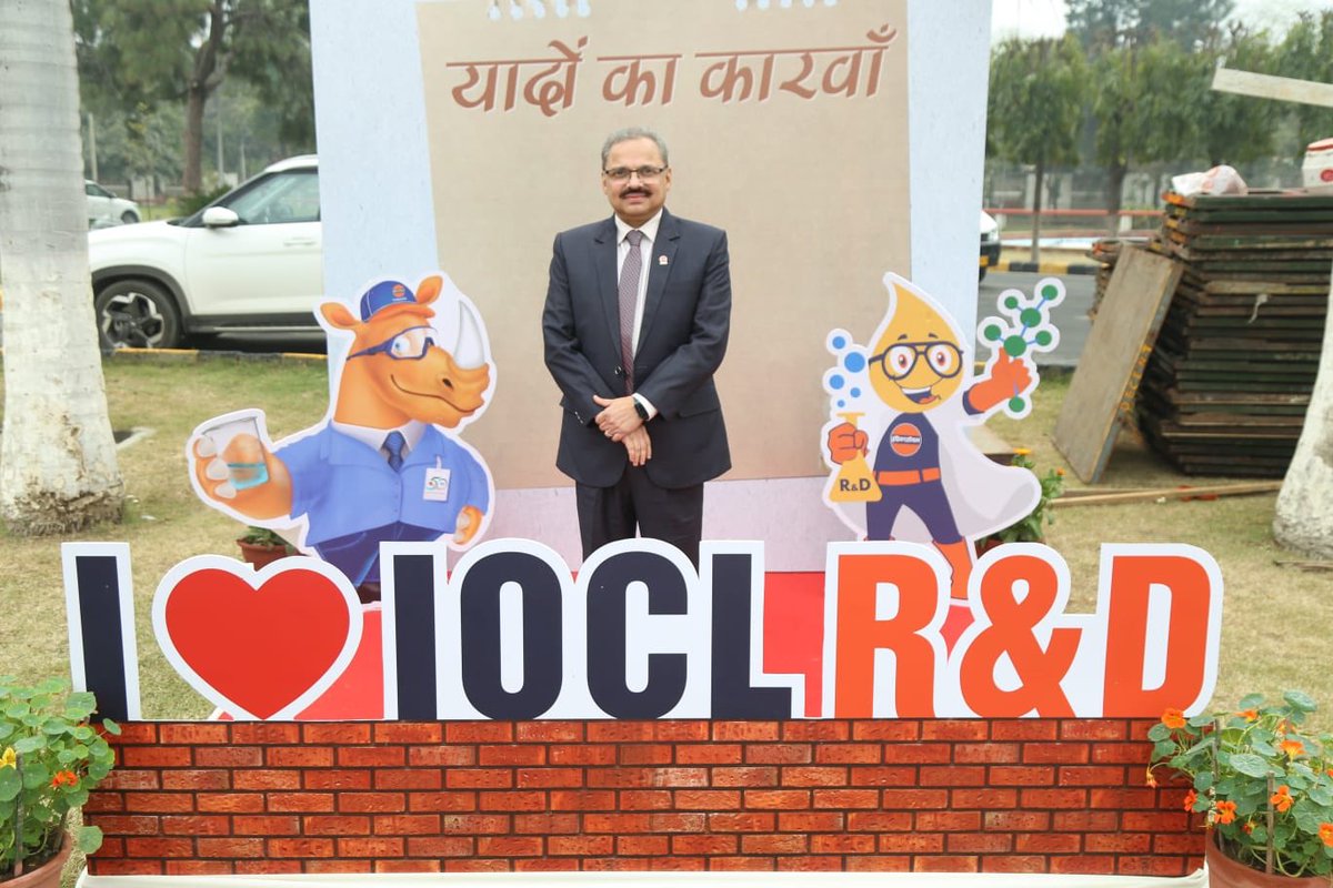 Dr SSV Ramakumar (@ramakumardr) on Twitter photo My warmest greetings to the past and present IOC R&Dians on the occasion of R&D foundation day! Since 1972, R&D has been the fulcrum of all the strides IOCL is making! Remaining ever as an ardent appreciator and keen watcher of its progress! <a href="/ChairmanIOCL/">ChairmanIOC</a> My warmest greetings to the past and present IOC R&Dians on the occasion of R&D foundation day! Since 1972, R&D has been the fulcrum of all the strides IOCL is making! Remaining ever as an ardent appreciator and keen watcher of its progress! <a href="/ChairmanIOCL/">ChairmanIOC</a>