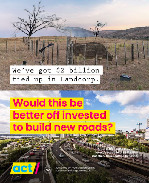 can you not think of one fucking thing to fund that is not a road