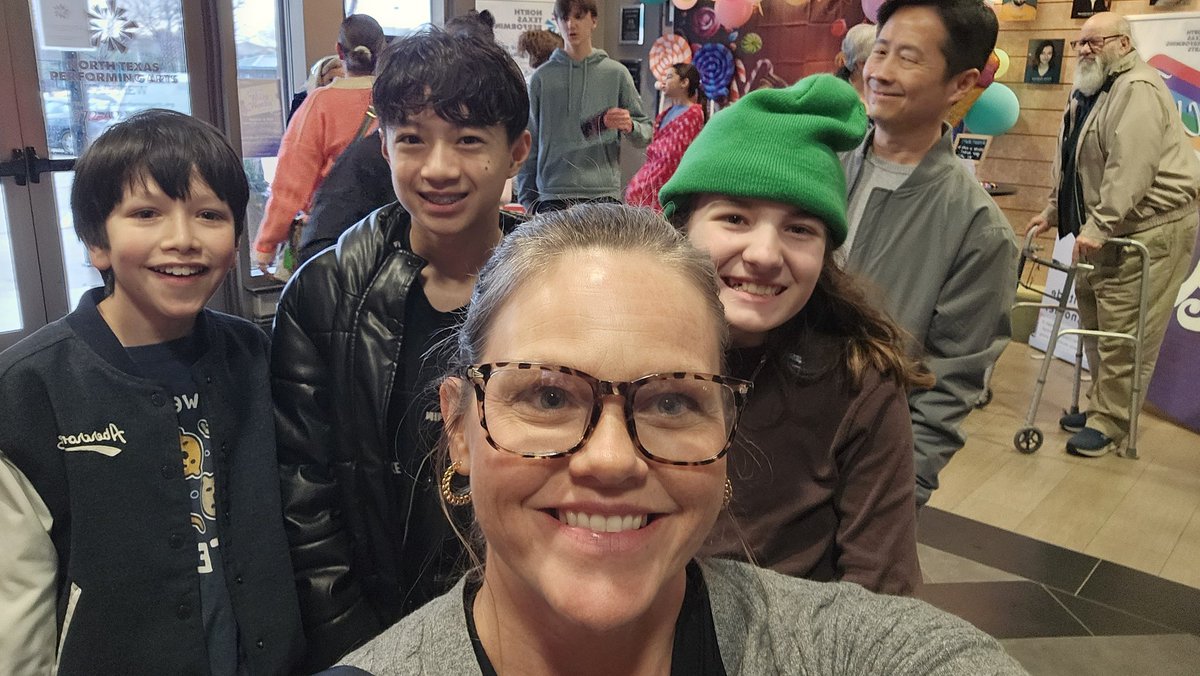 I loved seeing 6th grade choir student Caelyn perform in the <a href="/NTPAOfficial/">North Texas Performing Arts</a>-Fairview production of Willy Wonka! And I even ran into a few other Boon supporters there!