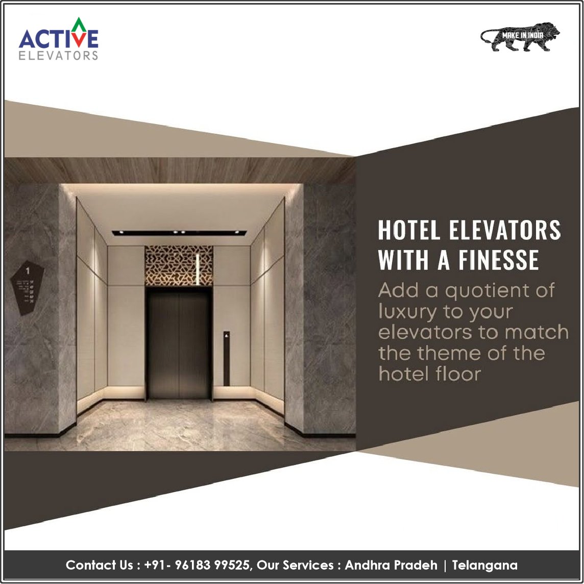 ACTIVEELEVATOR1's tweet image. PREMIUM HOTEL ELEVATORS WITH A FINESSE LOOK &amp;amp; QUALITY BY "ACTIVE ELEVATORS" 

WHERE LUXURY MEETS ELEVATION.

#activeelevators #activeelevatorsap #activeelevatorshyd #premiumelevators #hotelelevator #luxurymeetselegance #finestquality  #makeinindia #since1999 ⏫🚻⏬.