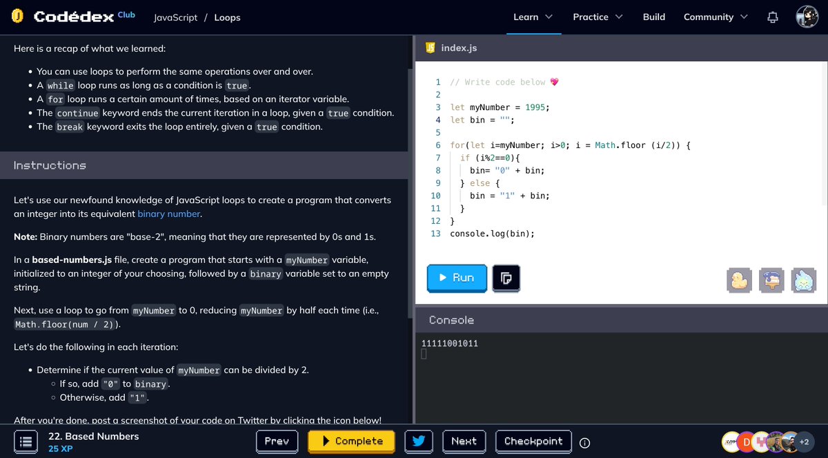 silvyethcode's tweet image. Based Numbers 🔢 #CodedexBasedNumbers @codedex_io