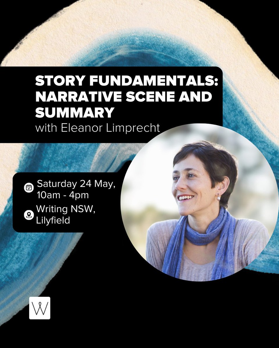 I'll be teaching a one day course in Sydney at Writing NSW on Narrative Scene and Summary on May 24 - come along if you're curious about how to create tension and immersion through pacing.
writingnsw.org.au/whats-on/cours…