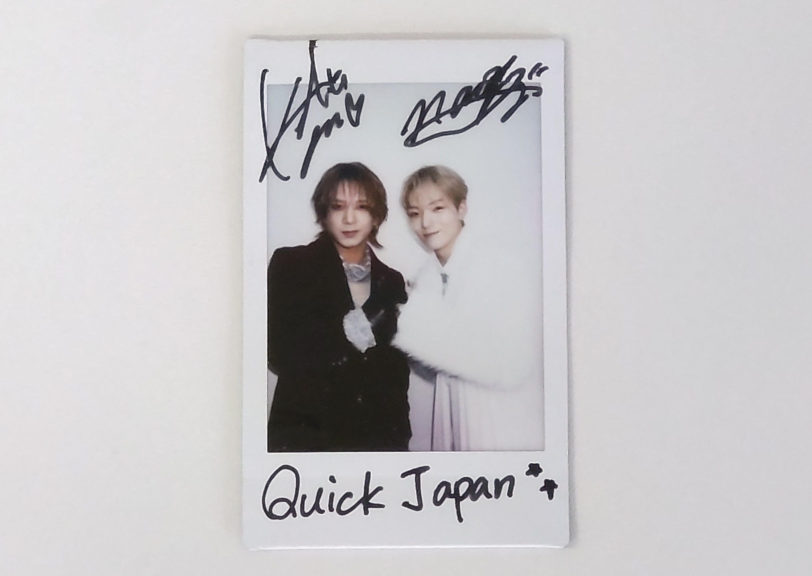 本田康祐（OWV）＆古瀬直輝（OCTPATH）のミニカード付き『Quick