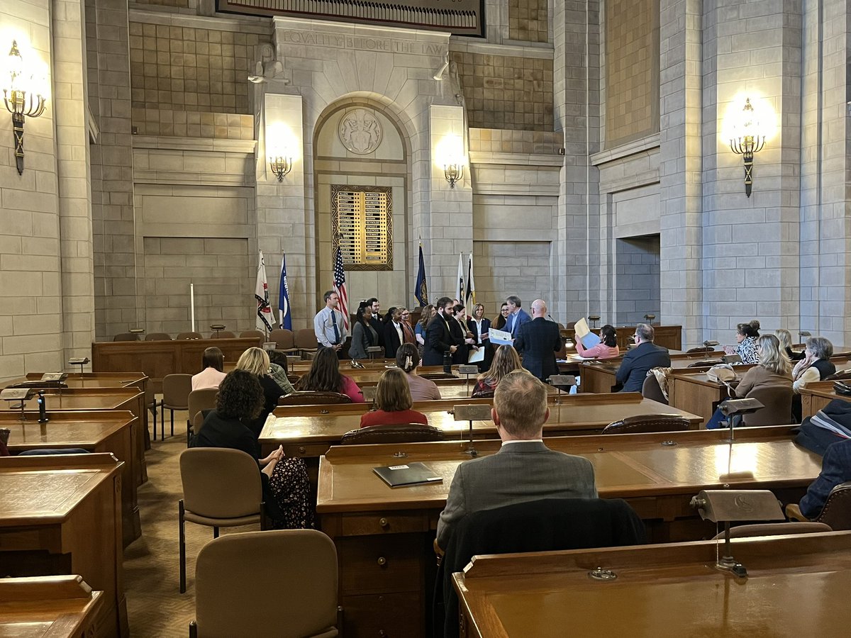 Last Thursday I was asked to attend a proclamation signing with Governor <a href="/TeamPillen/">Governor Jim Pillen</a> sponsored by Civic Nebraska to recognize March 10-14 as Civics Learning Week. Can’t wait to kick off the week off tomorrow!! #SSchat