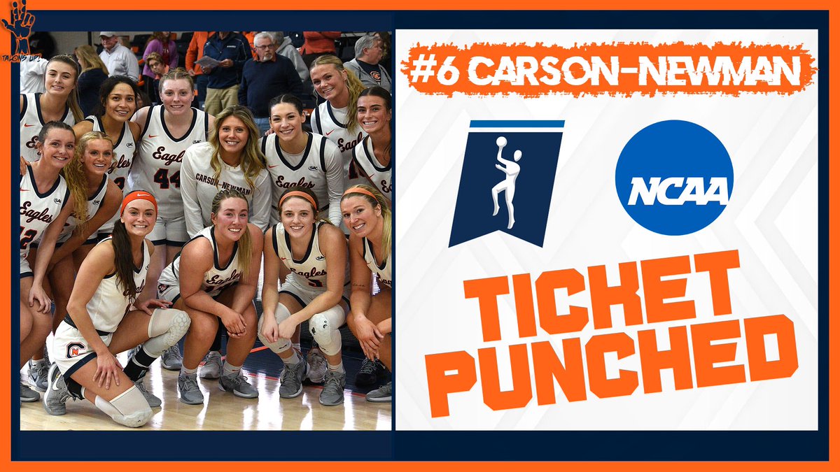Carson-Newman Athletics (@cn_eagles) on Twitter photo Dancing Again!!!
<a href="/CNwbasketball/">Carson-Newman WBB</a> is the number six seed in the Southeast region and will face Anderson in the opening round
<a href="/CNwbasketball/">Carson-Newman WBB</a> x #TalonsUp Dancing Again!!!
<a href="/CNwbasketball/">Carson-Newman WBB</a> is the number six seed in the Southeast region and will face Anderson in the opening round
<a href="/CNwbasketball/">Carson-Newman WBB</a> x #TalonsUp
