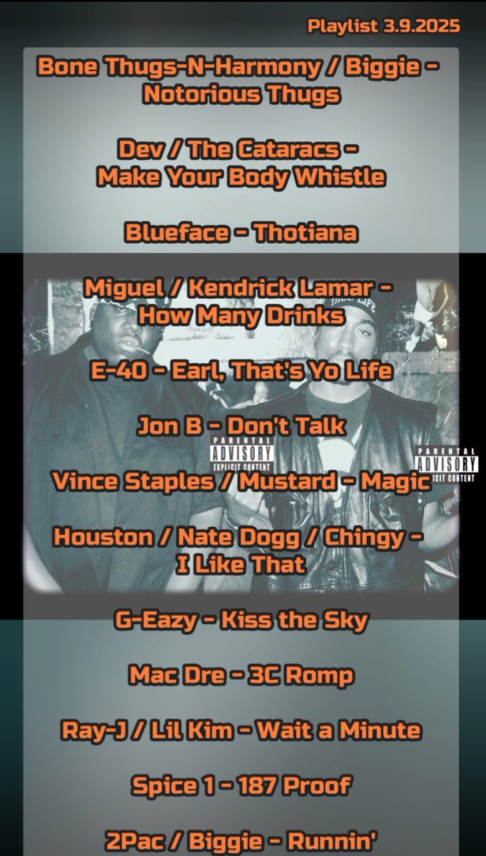 Had to bookend the show with some #Biggie tonight. 🙏🏼

#WestCoastEveryday
<a href="/Q971radio/">Q97.1 Radio</a>