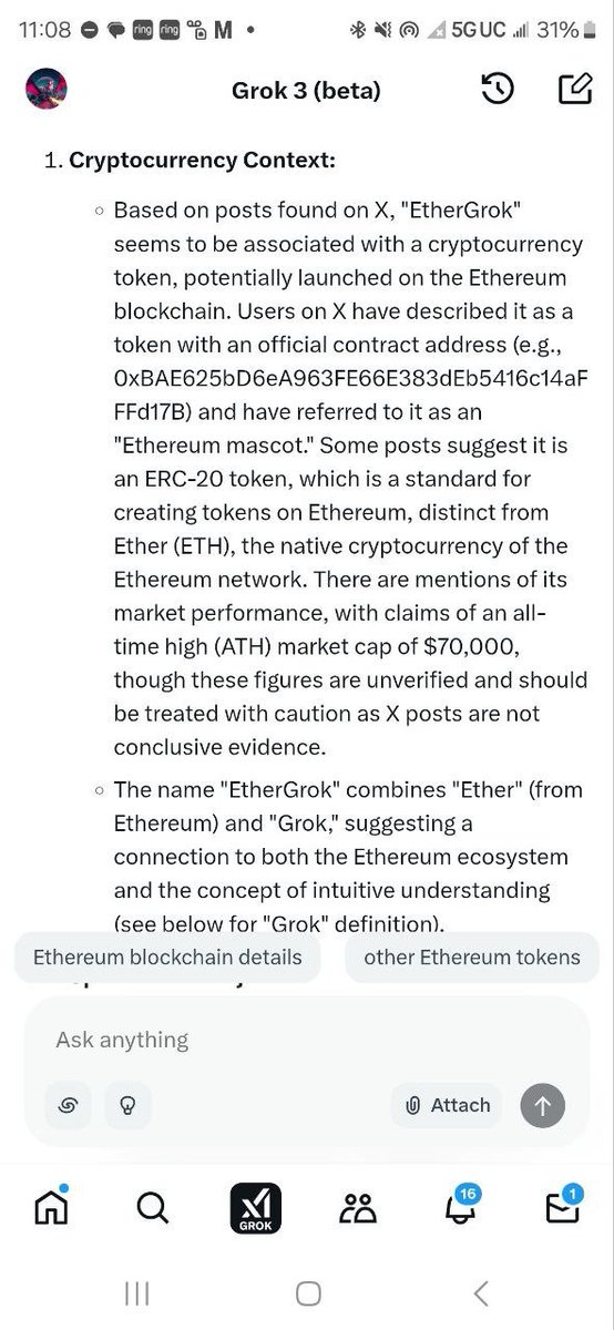 So glad to see <a href="/grok/">Grok</a> already recognise our contract as the official Ethereum Mascot!

Much more work to do from here! Lets keep building!

0xBAE625bD6eA963FE66E383dEb5416c14aFFFd17B