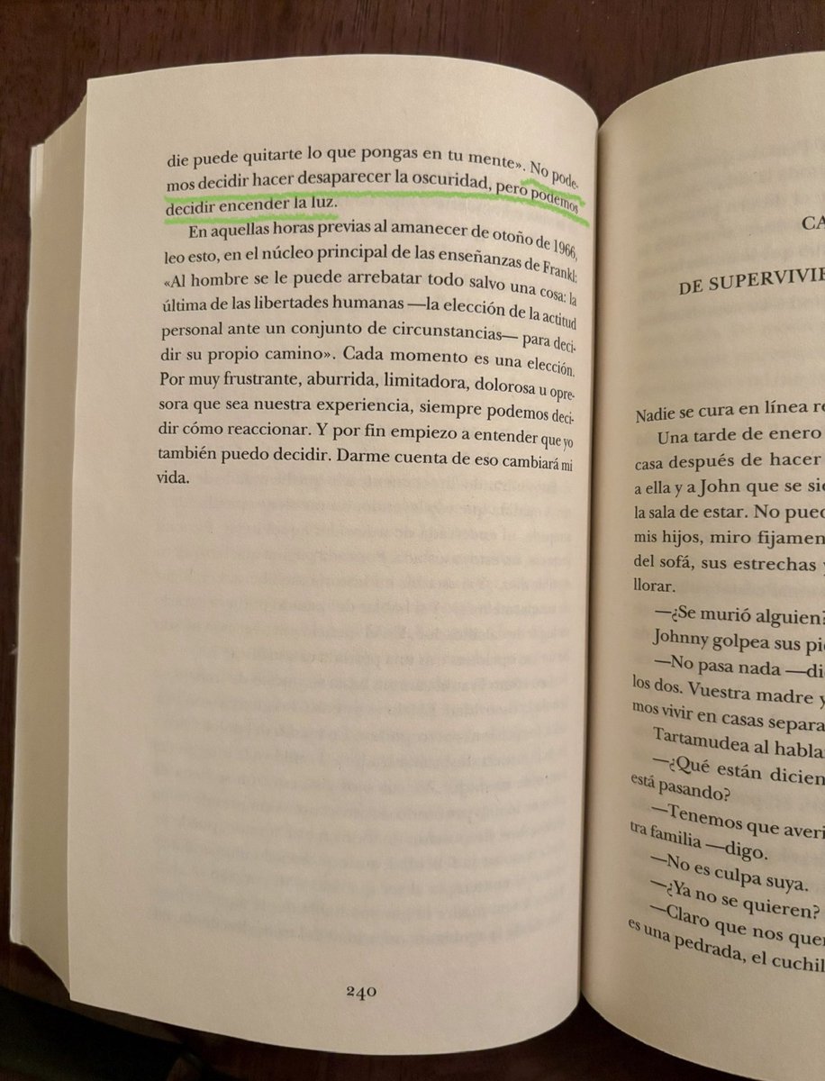 RicardoCastro8's tweet photo. <<No podemos decidir desaparecer la obscuridad, pero podemos decidir encender la luz>> - Edith Eger https://t.co/167S1DEw3N
