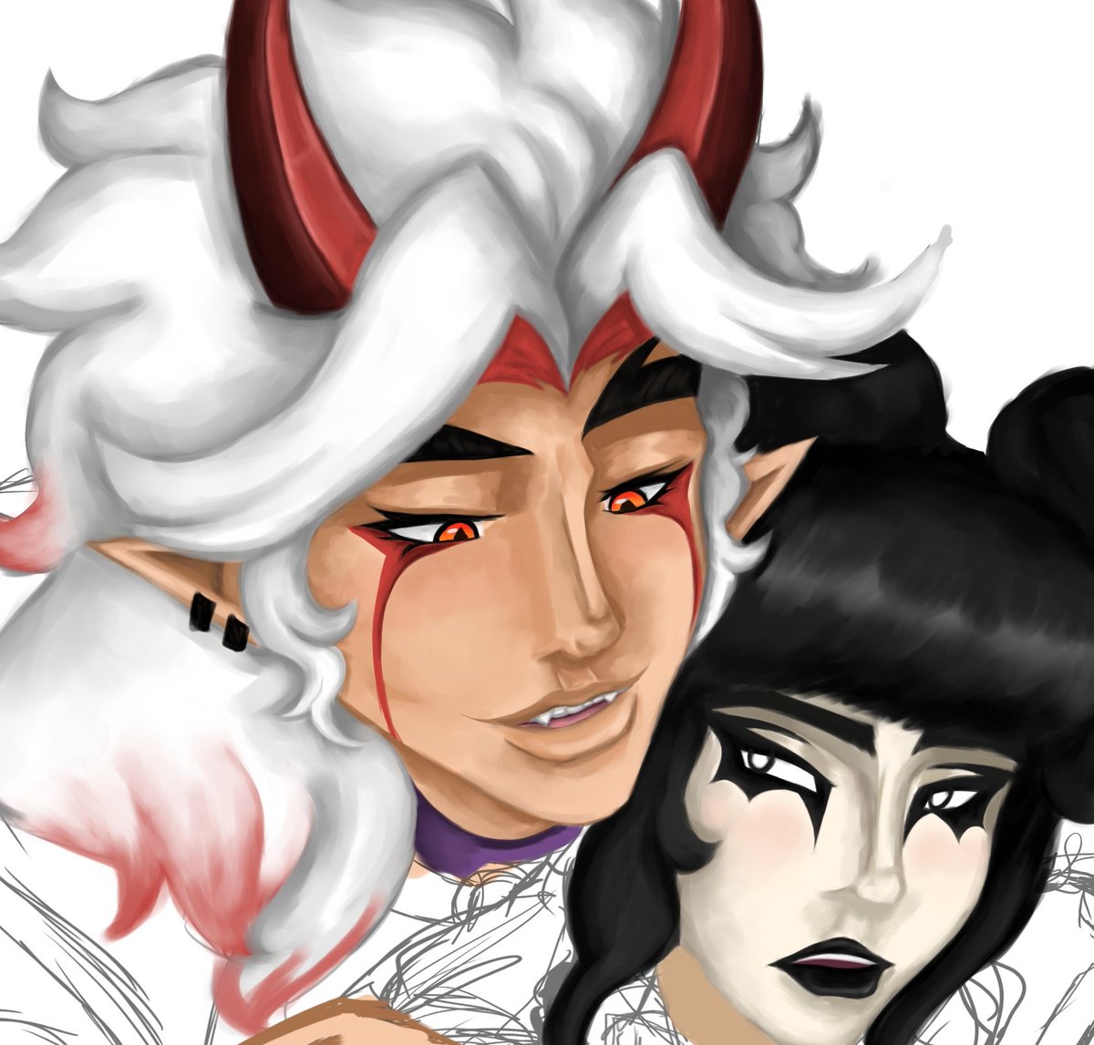 archiveanchan's tweet photo. something something yumeshipping art wip 👉👈 https://t.co/JYbbdnRdkp