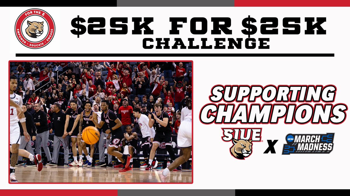 NILfortheE's tweet photo. SUPPORTING CHAMPIONS. There is no better time than now to show your support for the Cougars and the $25K Challenge. 

20 Win Season - 1st time in D-I Era
OVC Champions - 1st time in Program History
March Madness Birth - 1st time in Program History

https://t.co/7cveFAgeFr https://t.co/m4WI52SY4S