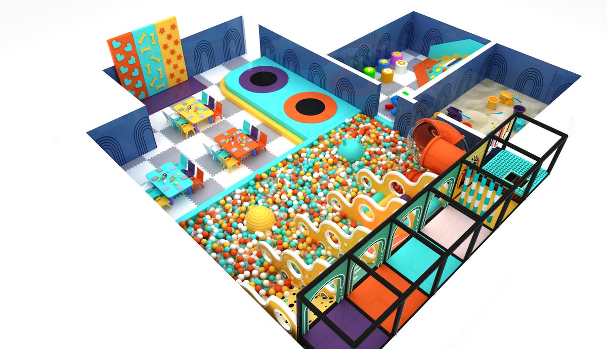 Gomengplay1's tweet photo. Indoor slide playground #blocks #climbing #slide #trampoline #sandpool https://t.co/FO97CIiWKP