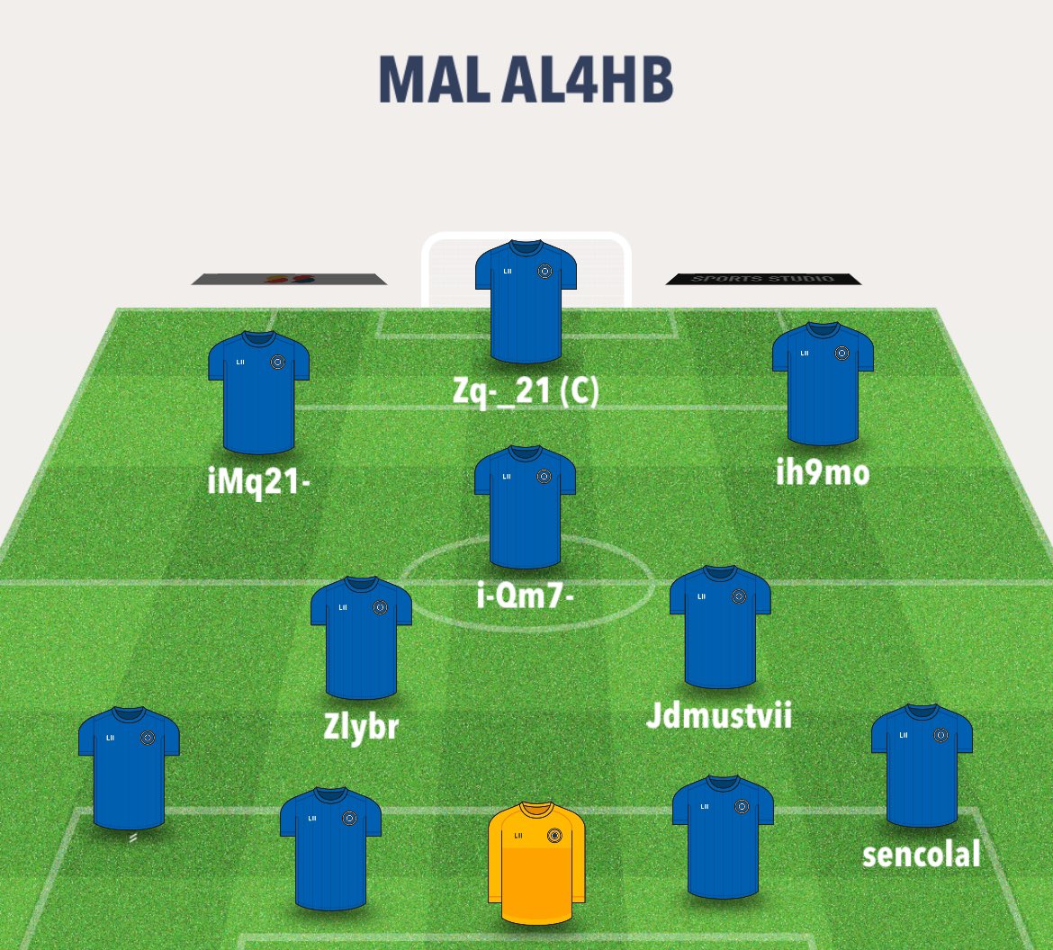 MAL_AL4HB's tweet photo. 📄-تـعرف على قائمة الفريق في ثاني مبارياتة امام فريق "FC GOOT" في دور المجموعات من #بطولة_تيكي_تاكا_الرمضانية 

بالتوفيق يارجـال💪🖤 

 #MAL_AL4HB https://t.co/X1SP1vFeUl