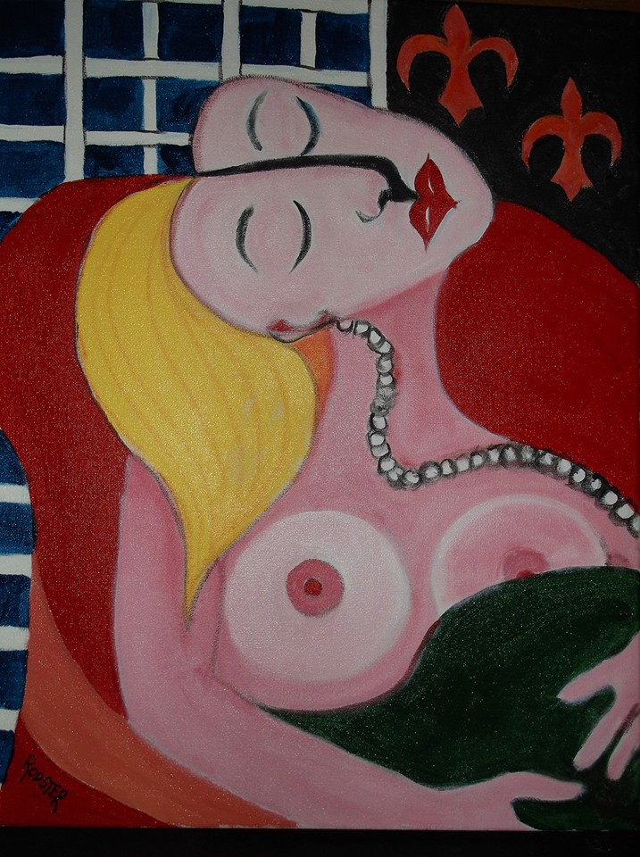 My take on a Picasso...    RODSTER ART