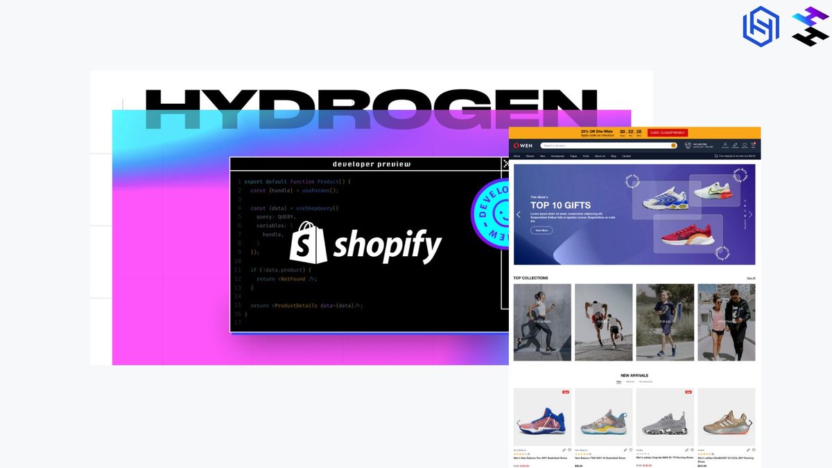 🚀 Shopify Hydrogen 2.0 is here! 

📌 Now powered by Remix, it offers faster performance, better SEO, and greater flexibility. Upgrade for lightning-fast speed, seamless development, and scalability. Ready to switch? DM us! 

👉 Ready to upgrade? truestorefront.com/blog/shopify-h…