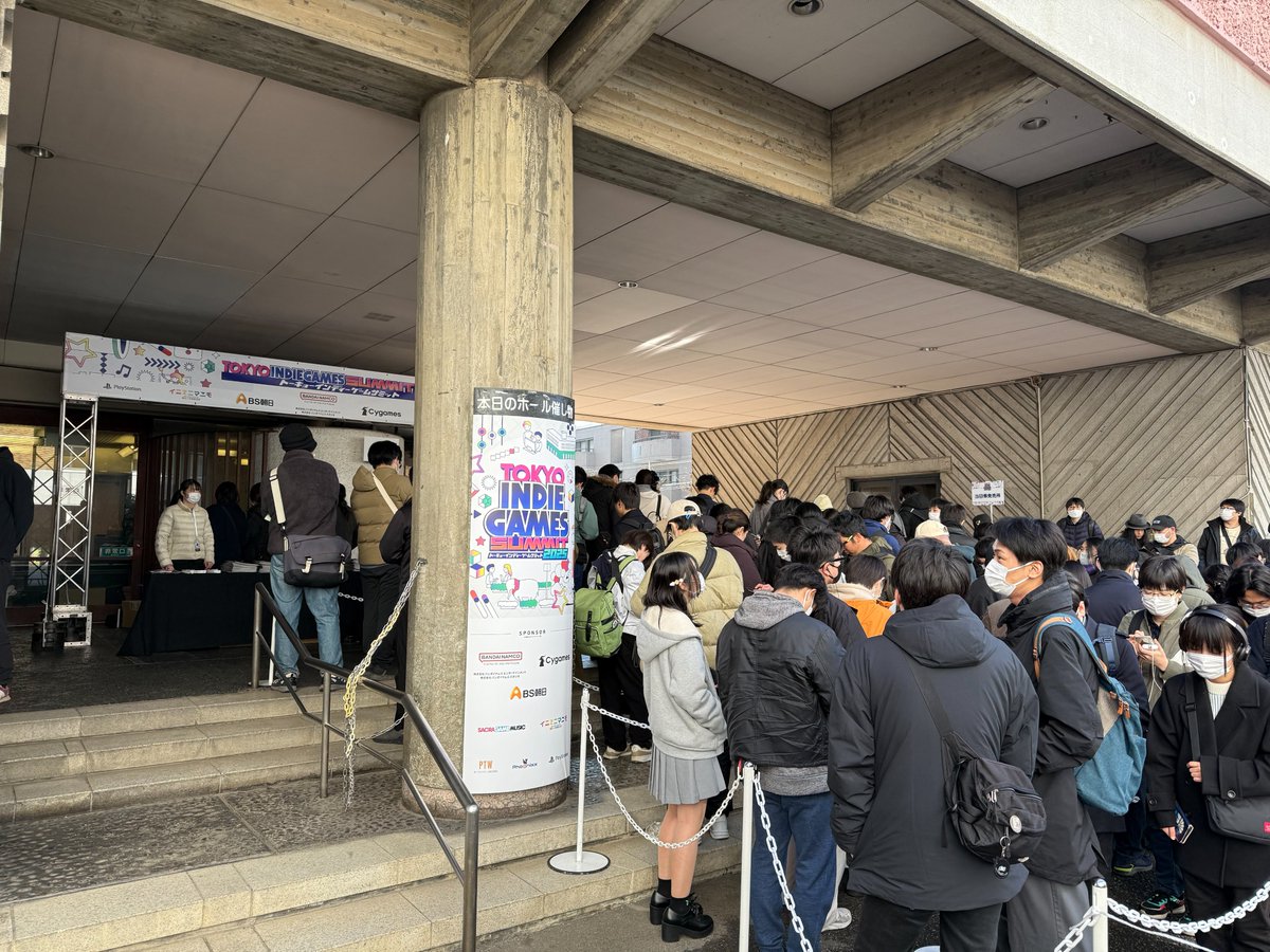 Thank you to everyone who stopped by to try our demos at the #TokyoIndieGameSummit2025 ! We’re so grateful for your support and excited to share our games with you. Hope you had as much fun as we did! 💪🔥

#TIGS2025